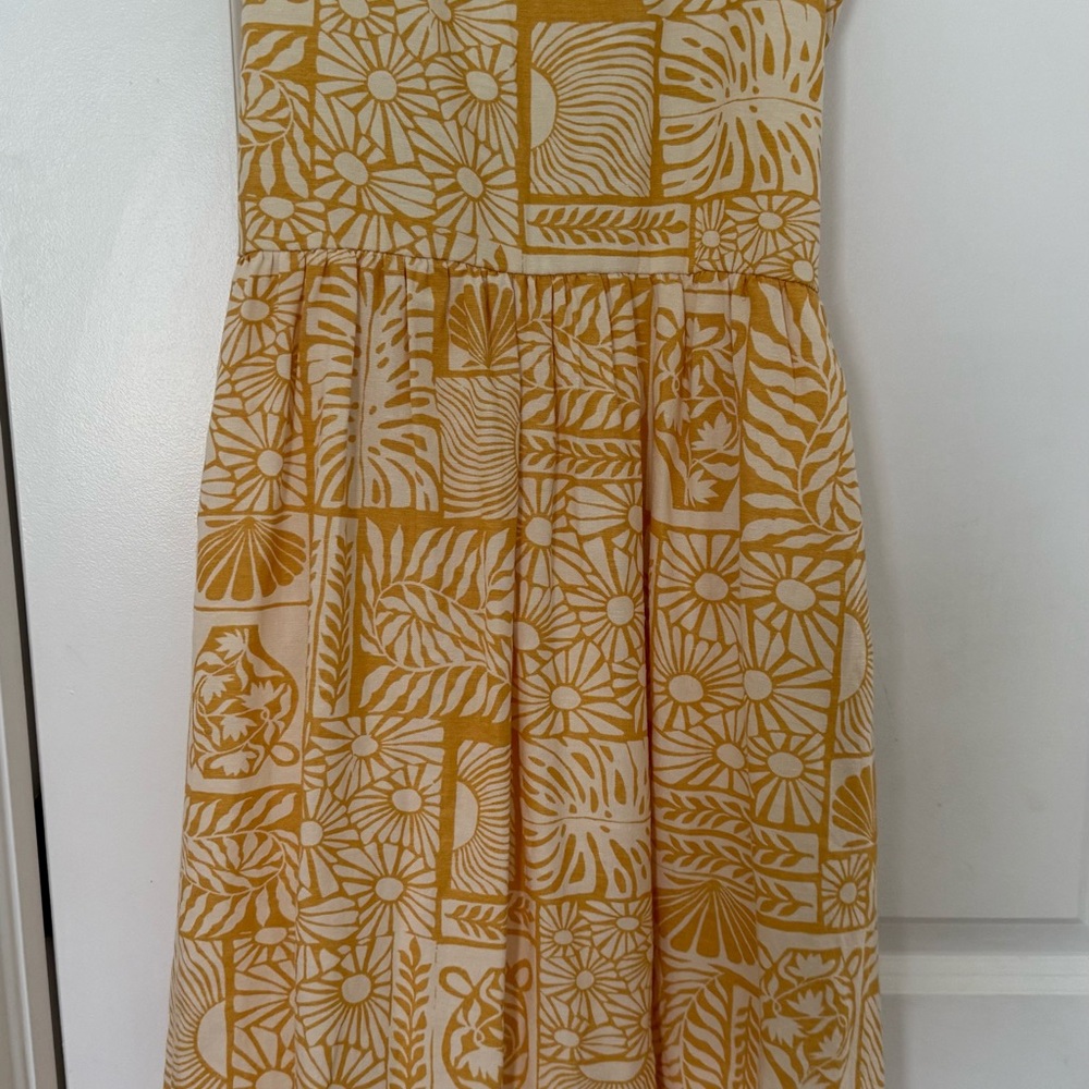 Sincerely Jules Yellow Floral Print Dress